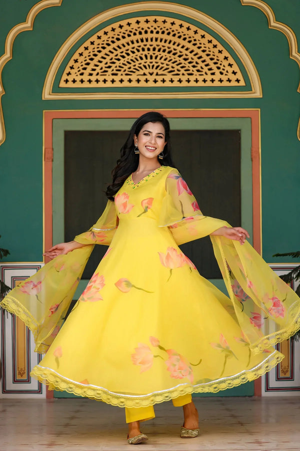 Women's Canary Yellow Suit Set