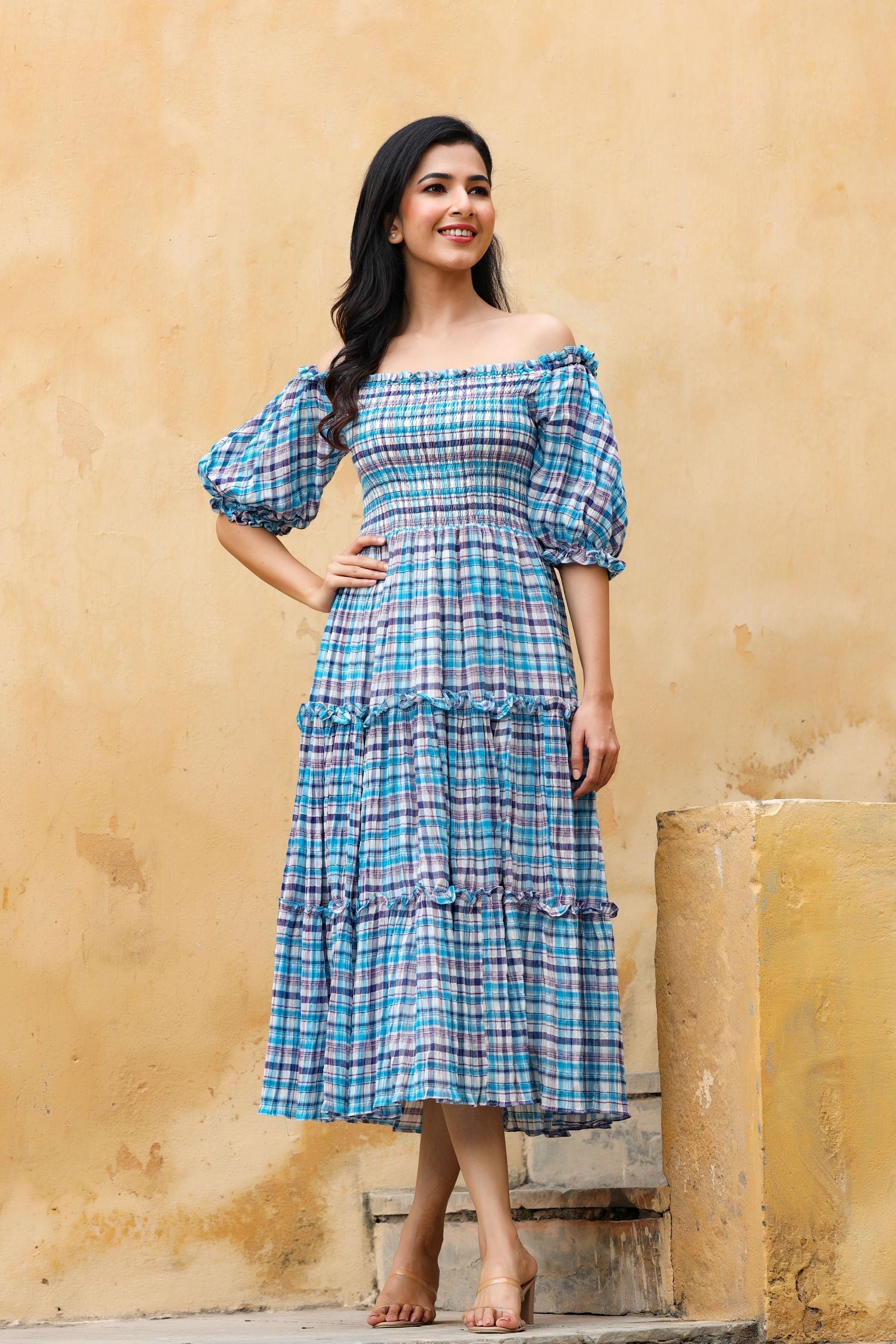 Women's Sky Tiered Dress